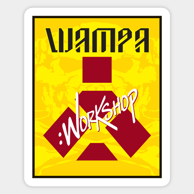 Wampa Workshop Sticker by WampaDude